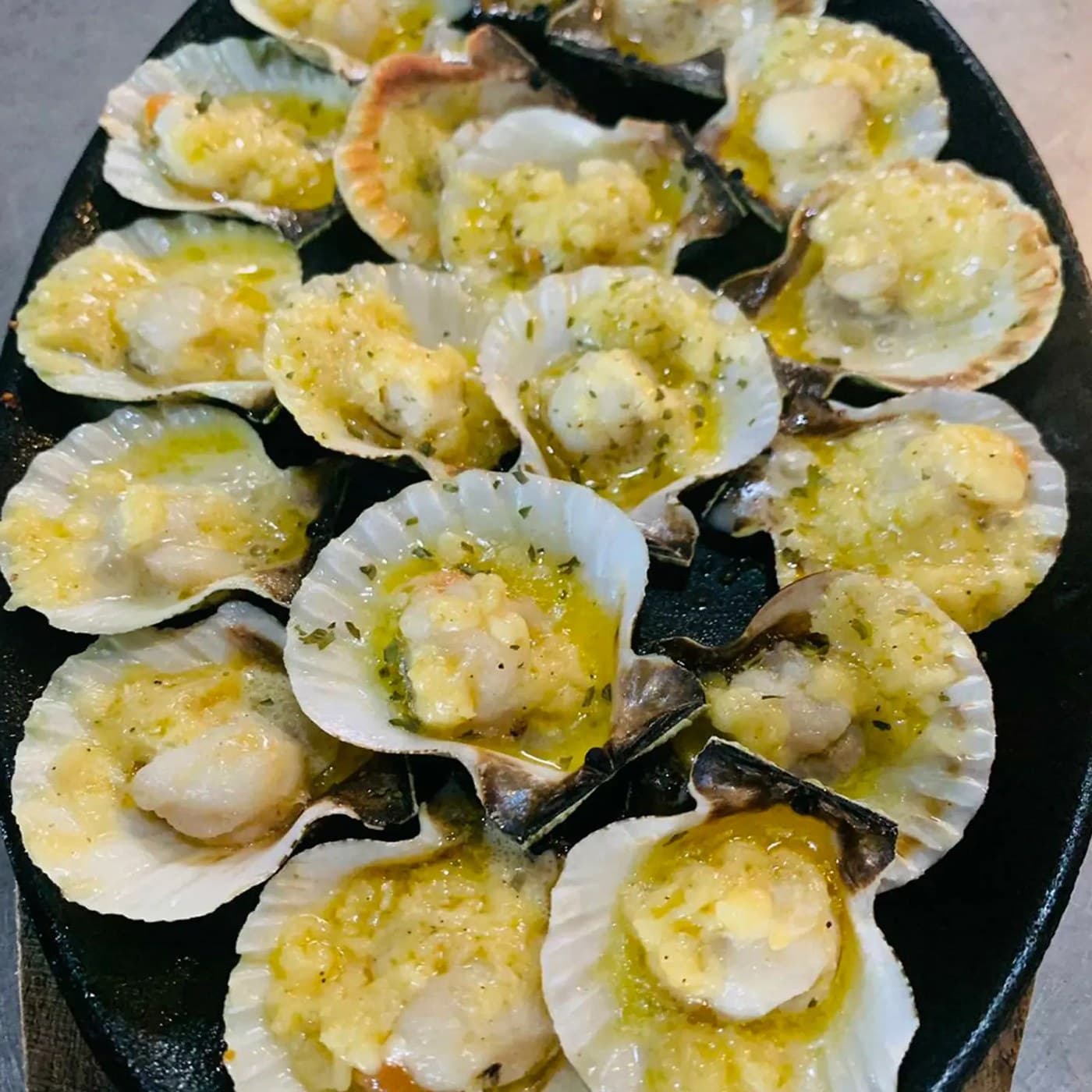 Baked Scallops