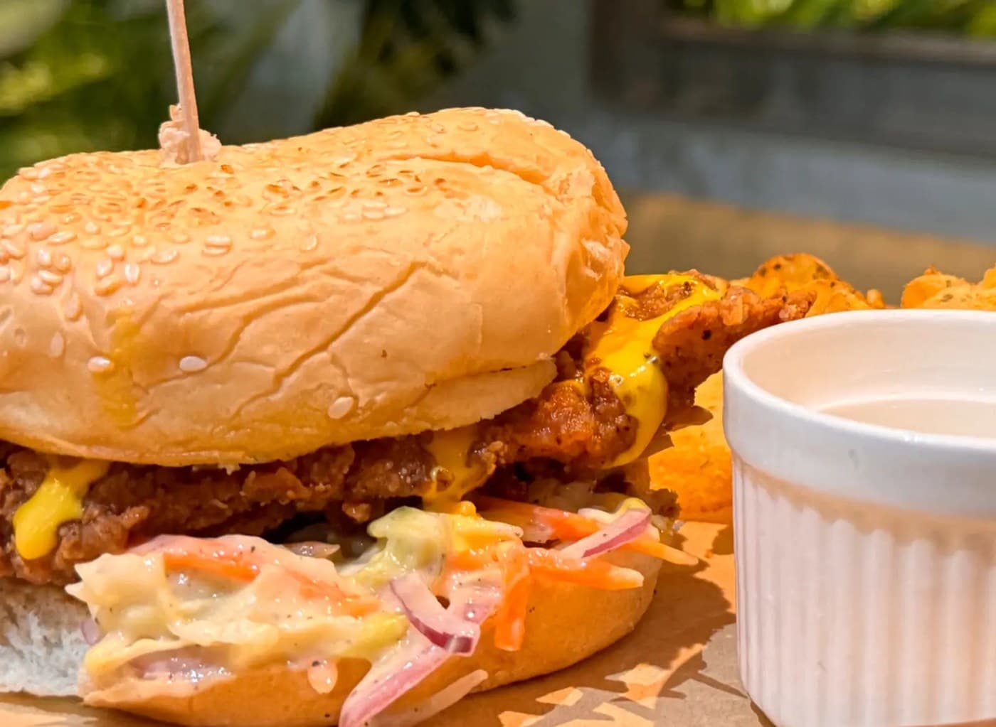 Chicken Coleslaw Sandwich