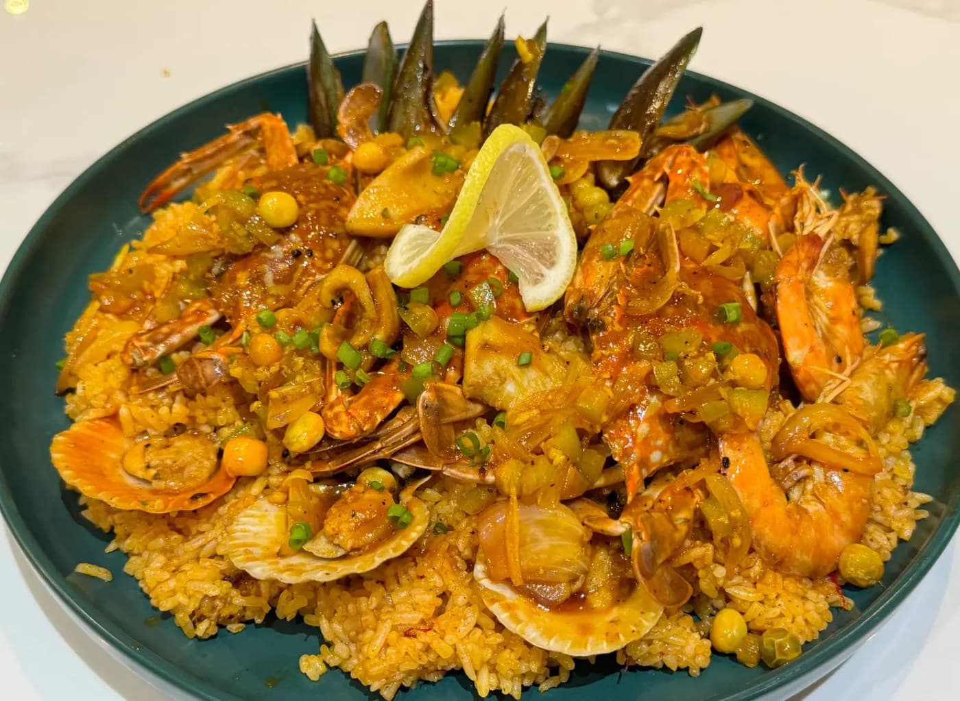 Seafood Paella Platter