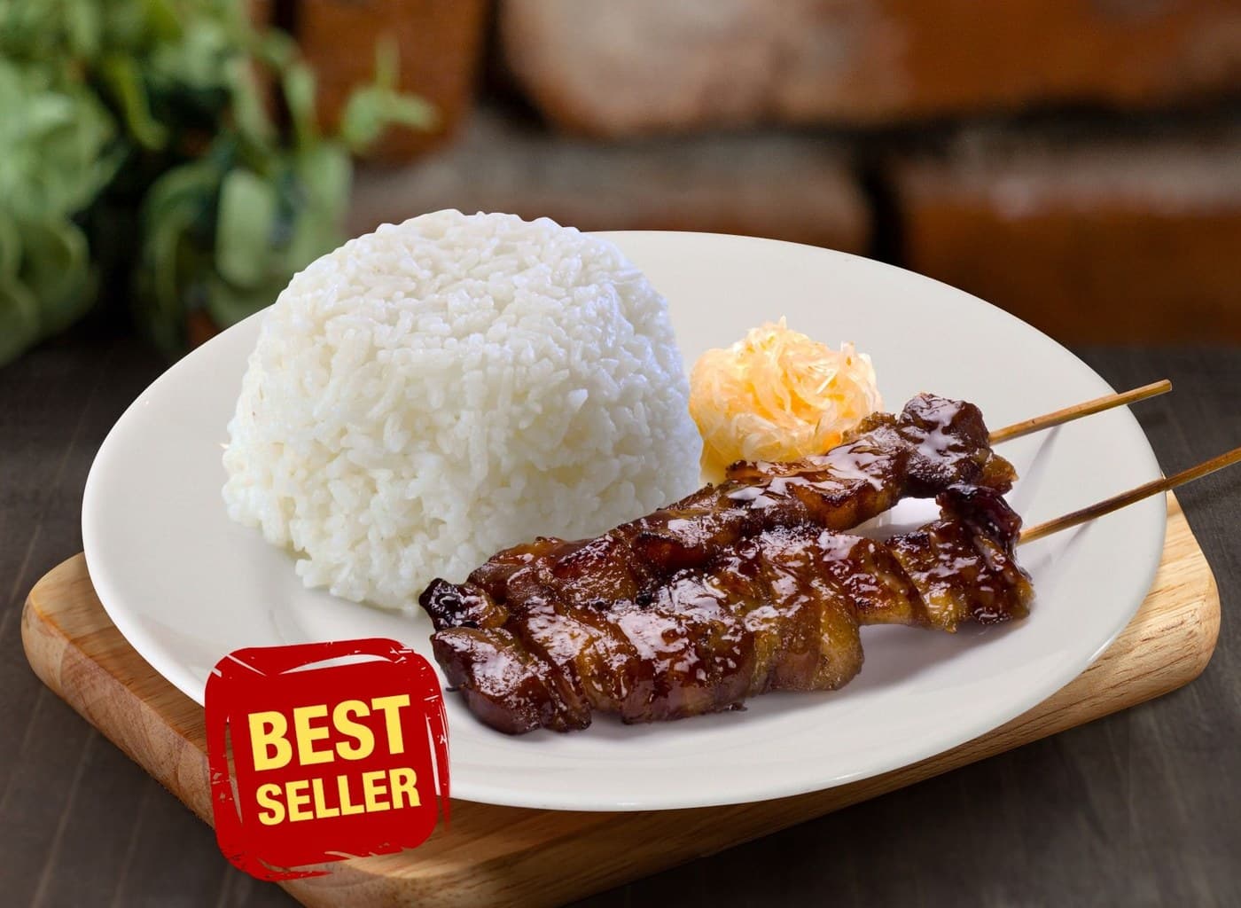 2 Pcs. Pork Barbecue Meal