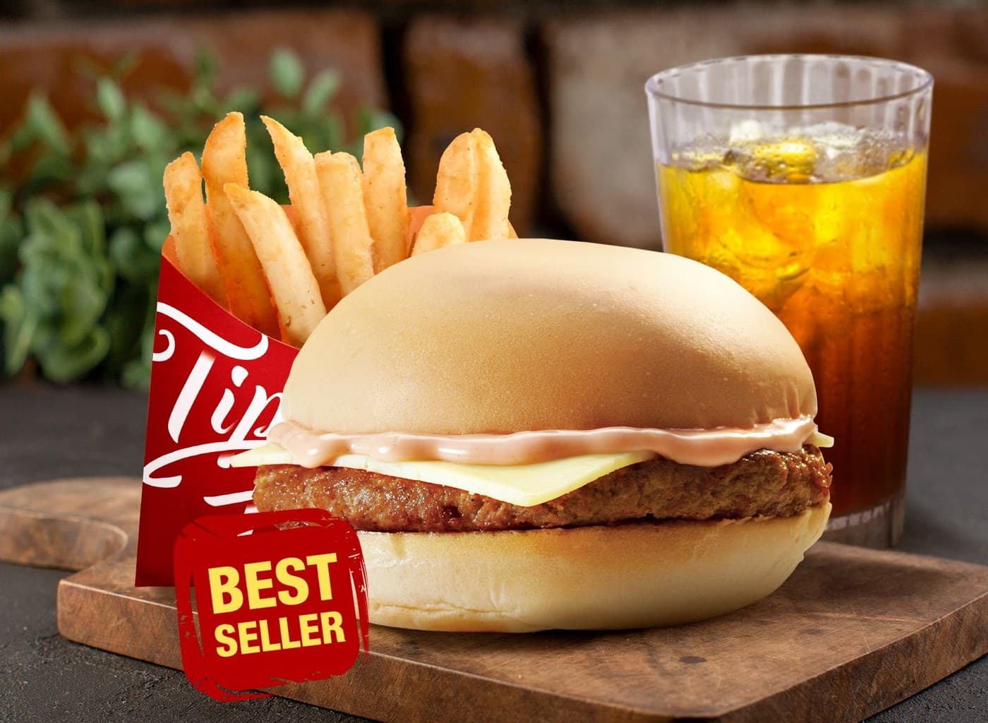 Cheeseburger & Tipid Fries