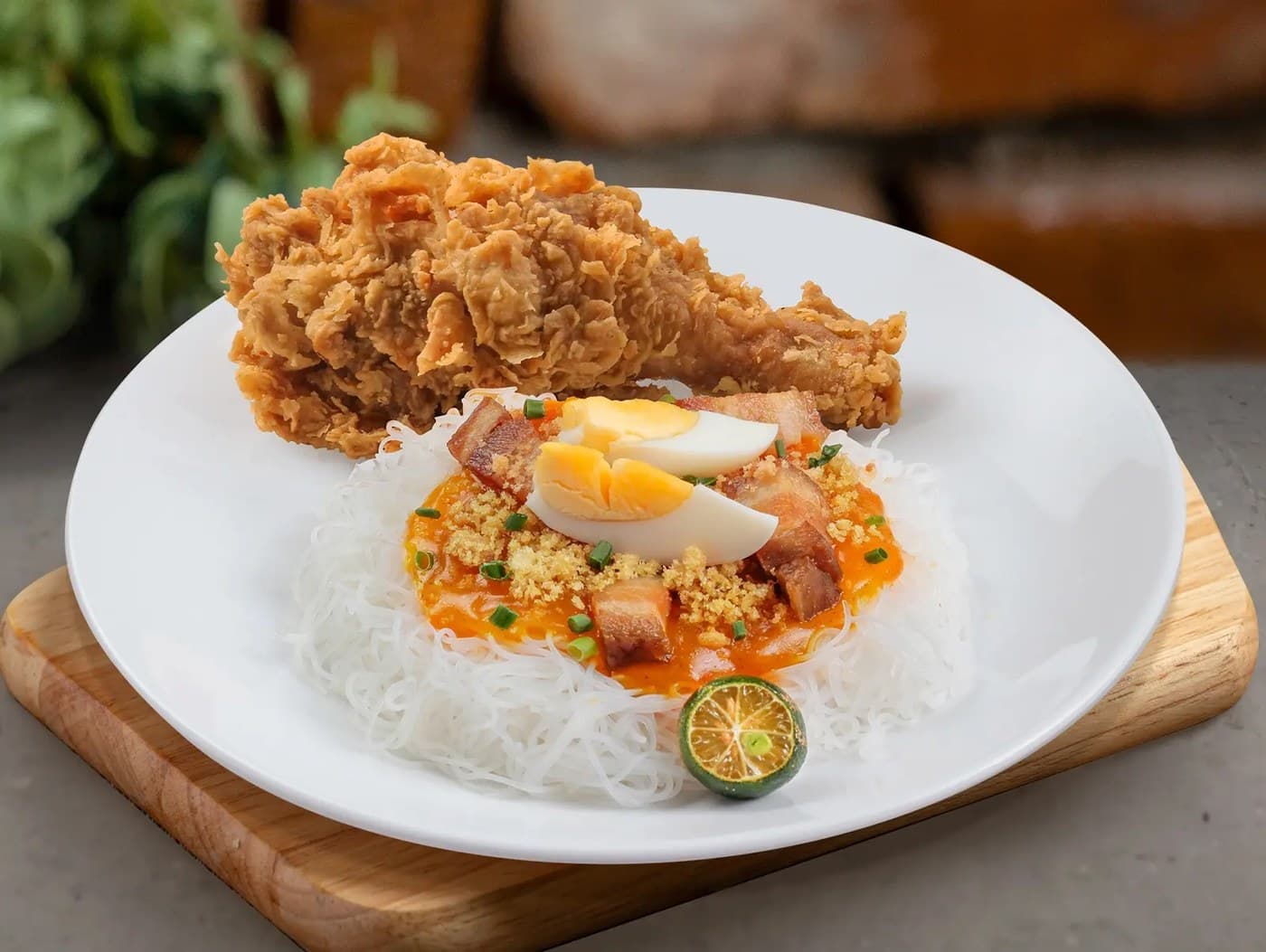 Palabok & Chicken
