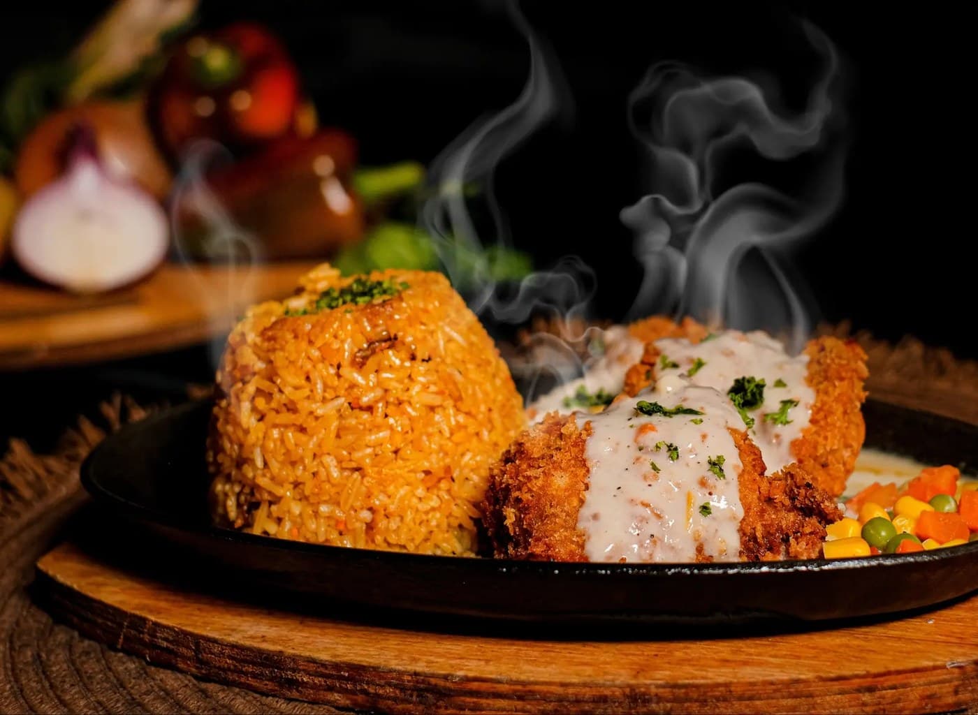 Fish Fillet Ala King