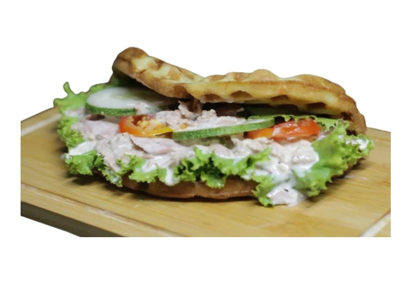 Tuna Spread Waffle