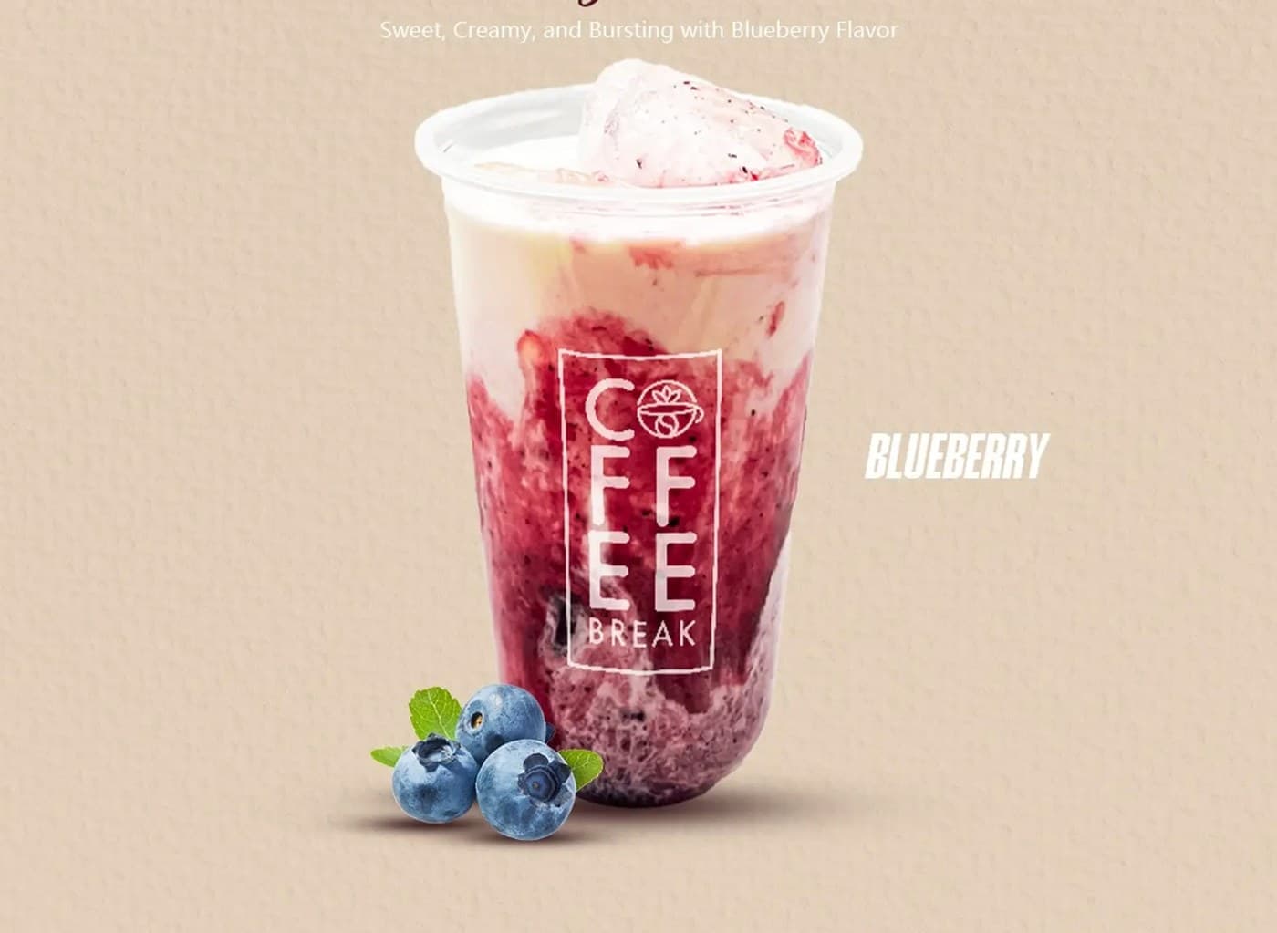 Blueberry Latte