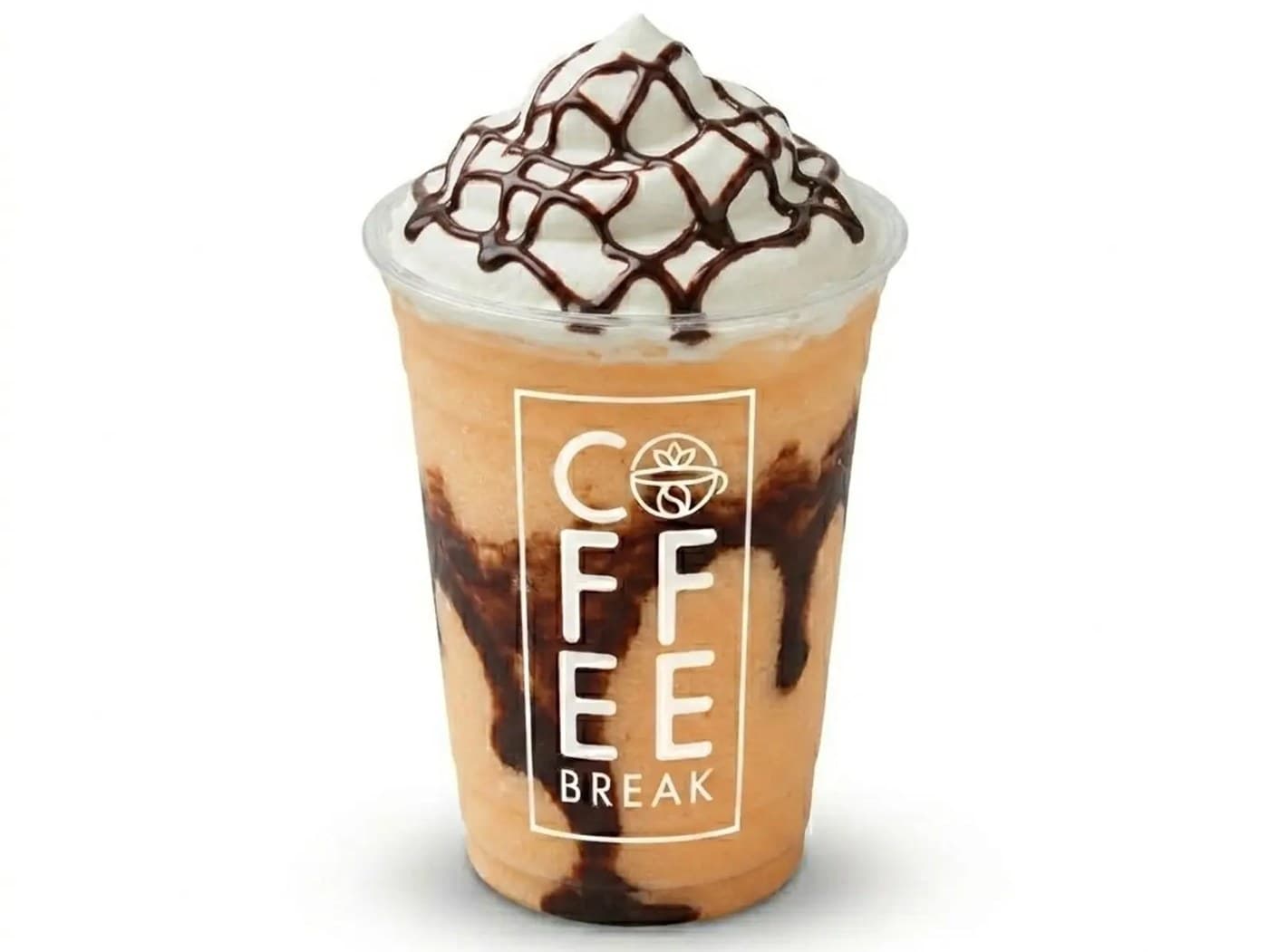 Melon with Choco Syrup Frappe