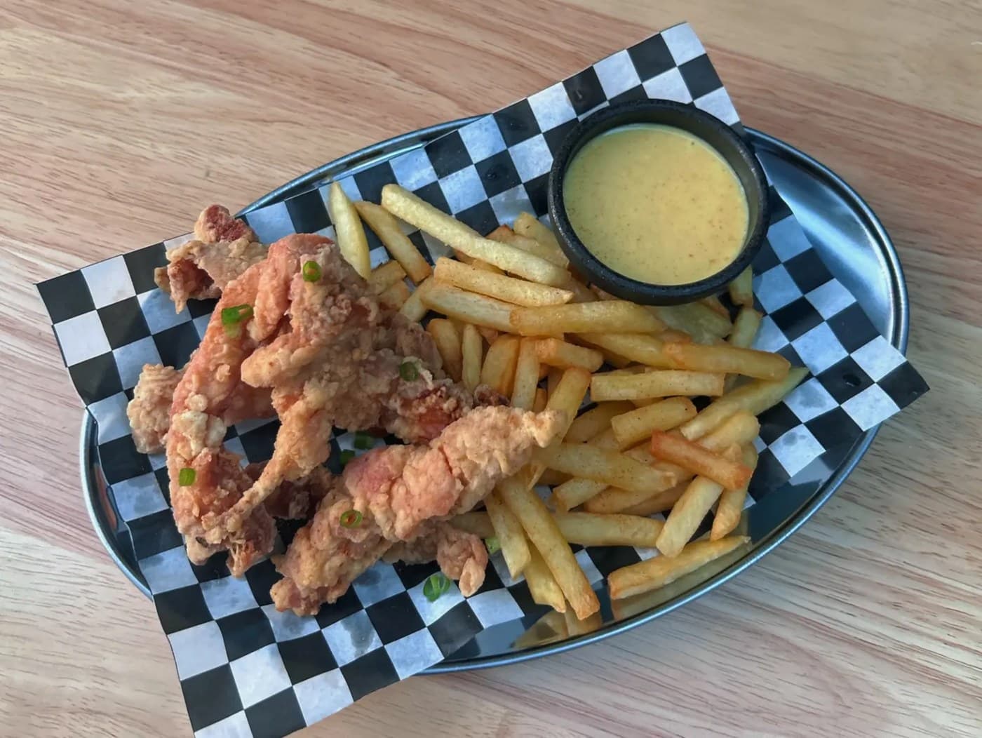 Southern Fried Chicken Fingers and Fries