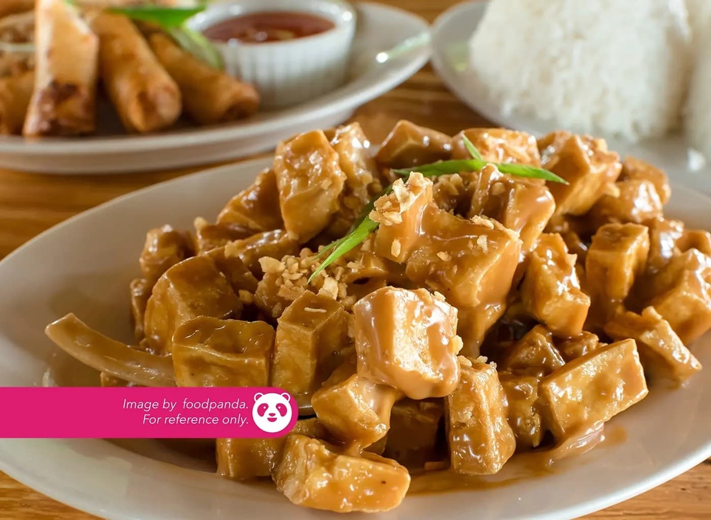 Sizzling Deviled Tofu