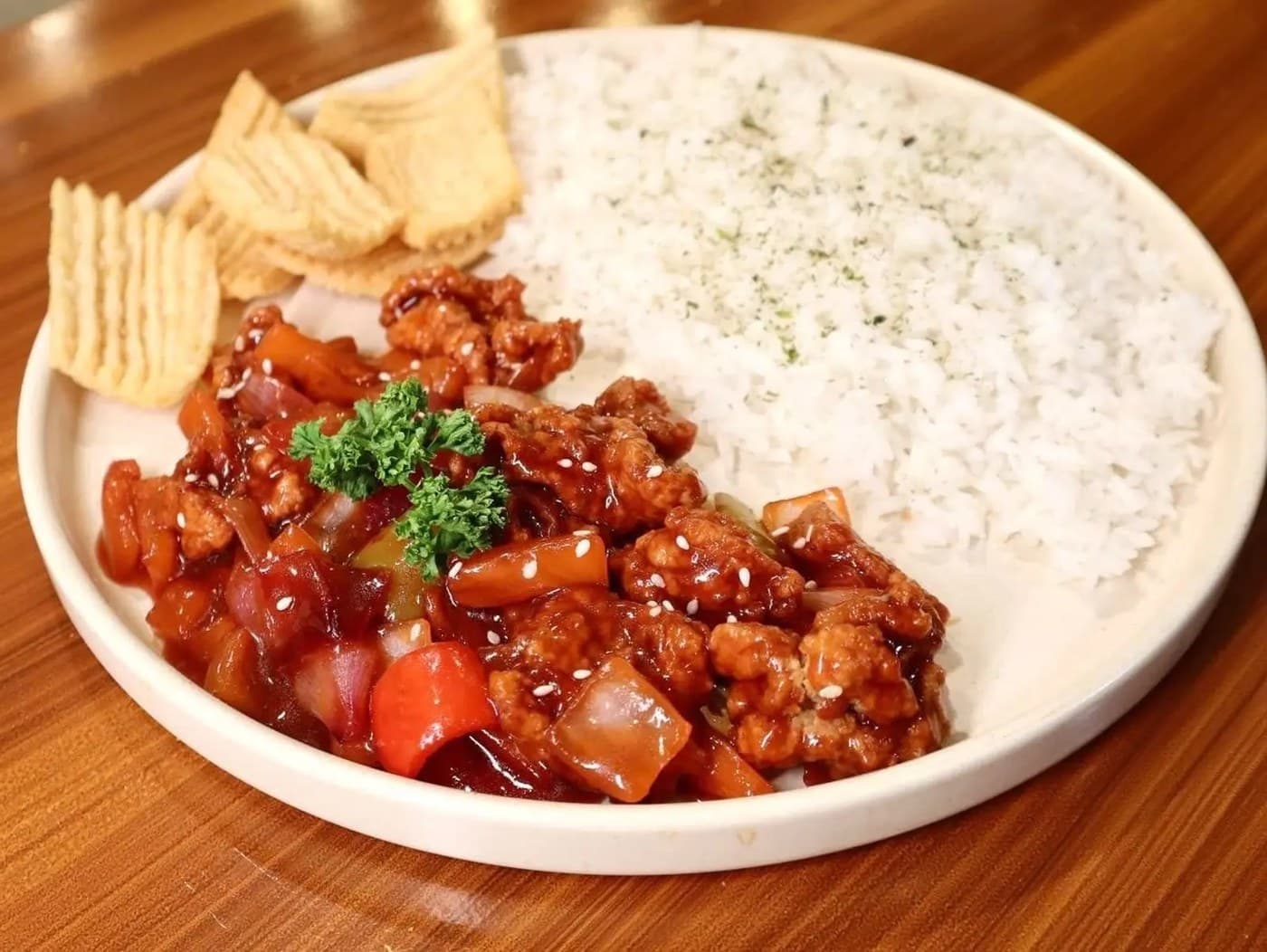 Sweet and sour pork