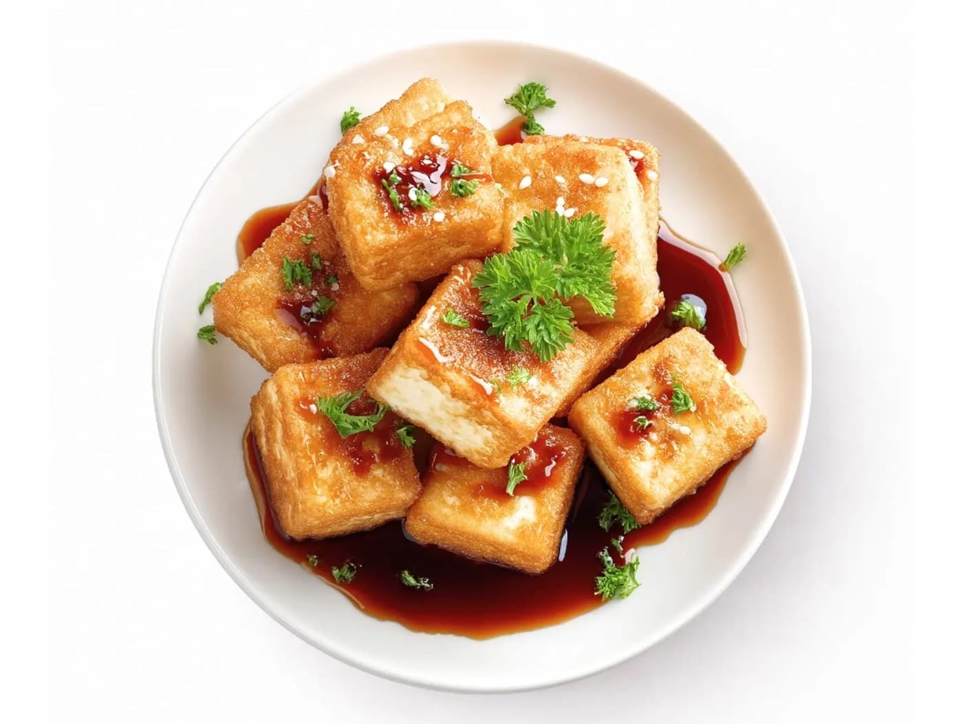 E6 Tofu Squares (MUST TRY)