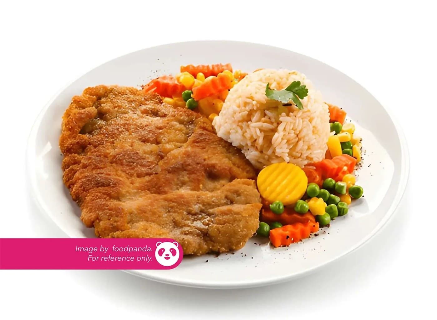 Fried Porkchop with Rice