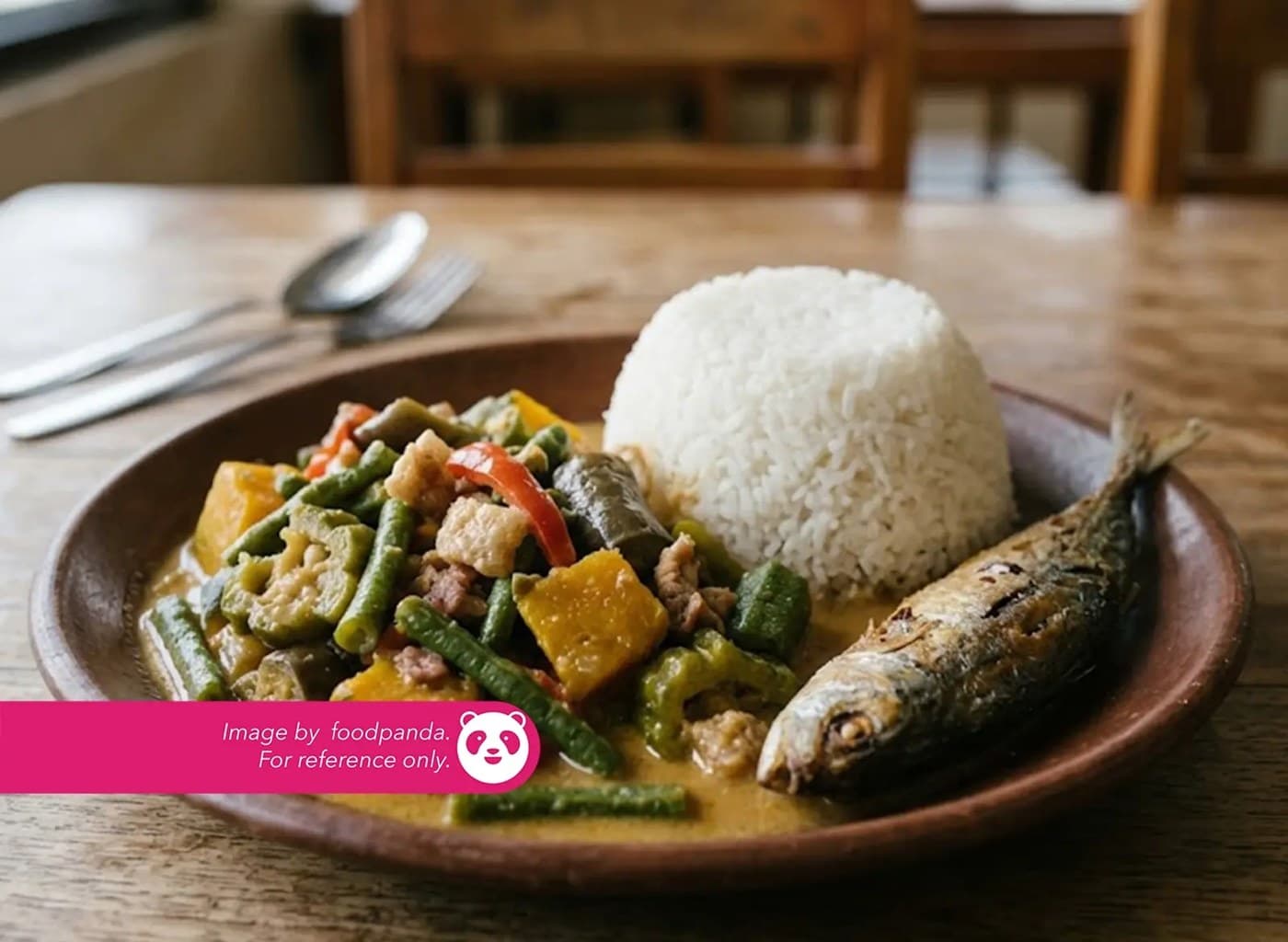 Pakbet Gata with Rice