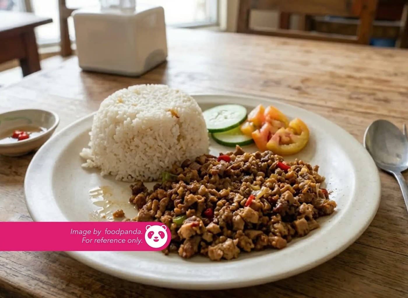 Bopis with Rice