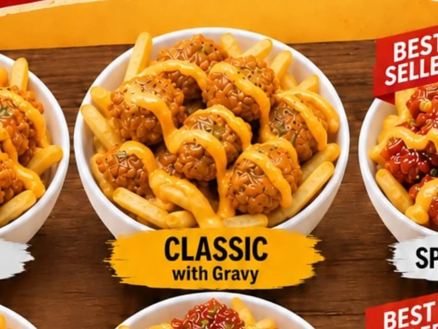 Classic with gravy(fries)