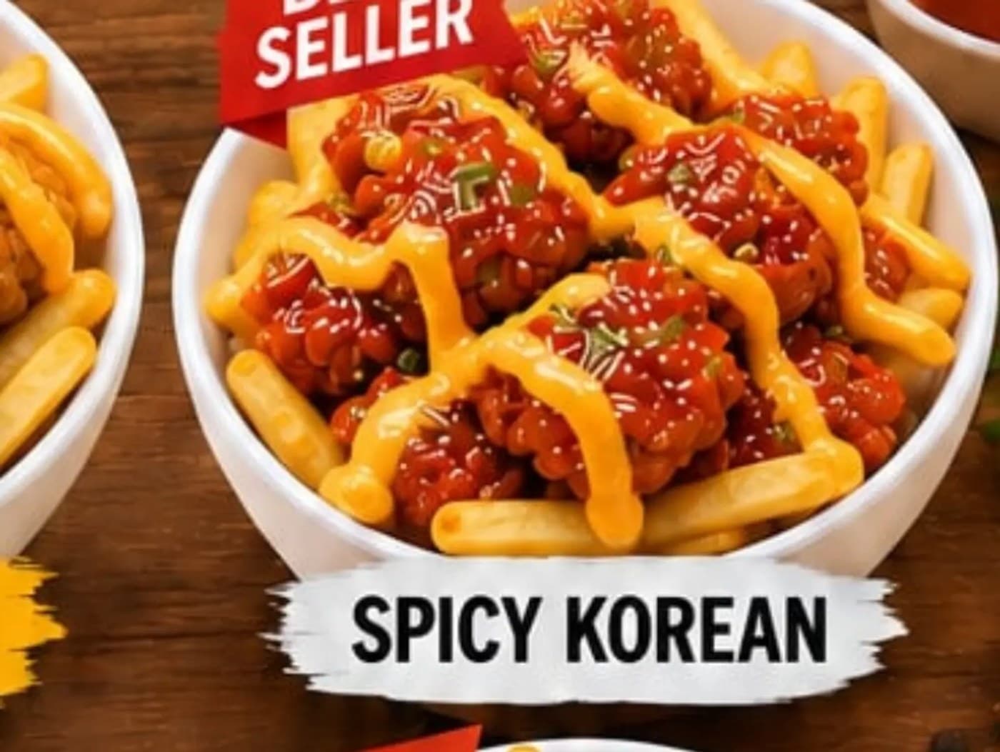 Spicy Korean(yangneom) Fries