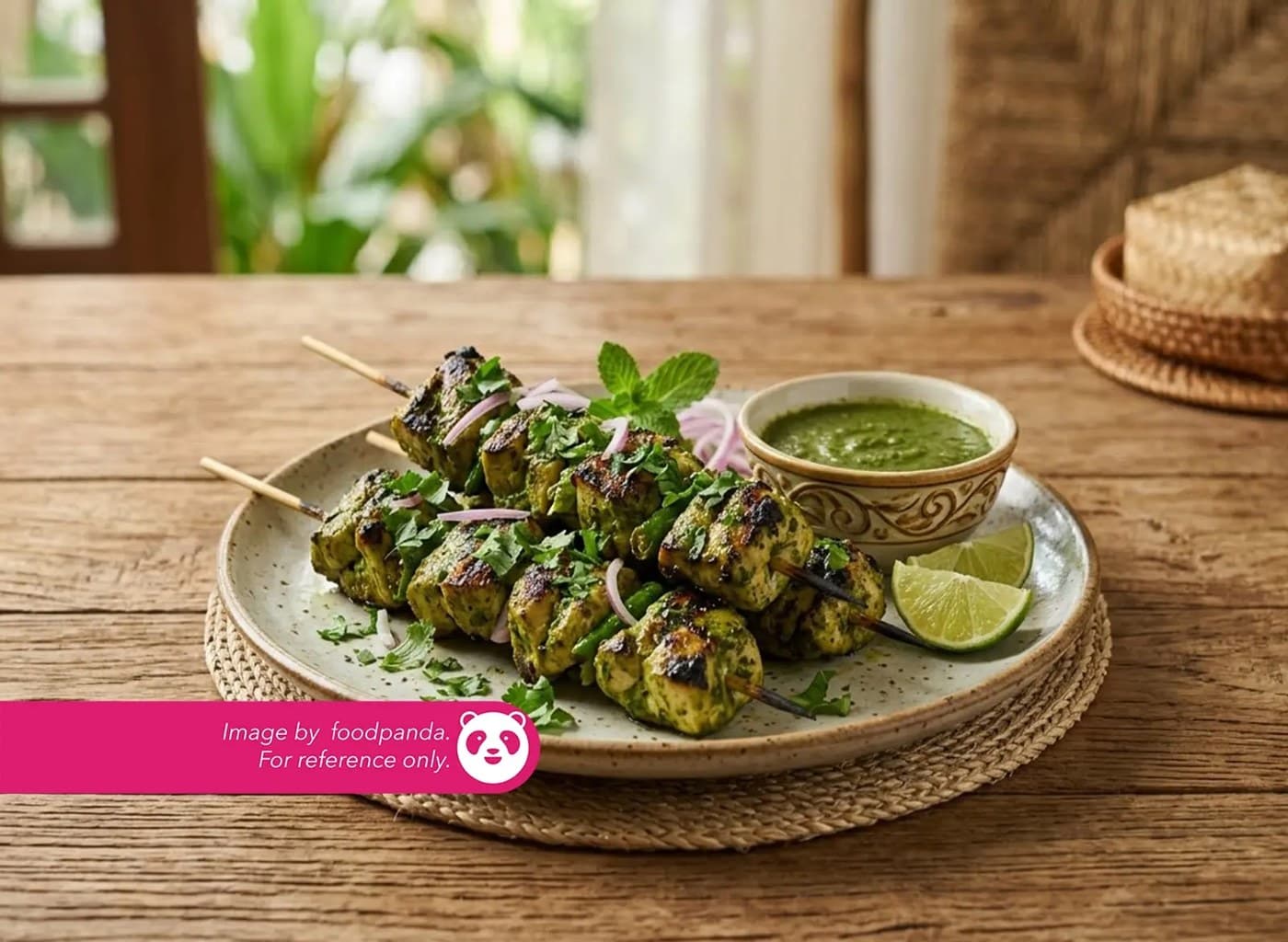 Chicken Green Boti