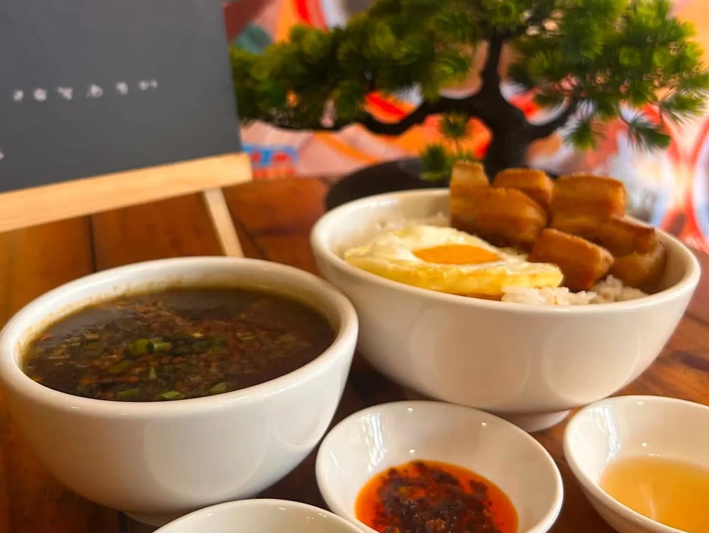 Lechon Kawali and Pares Meal
