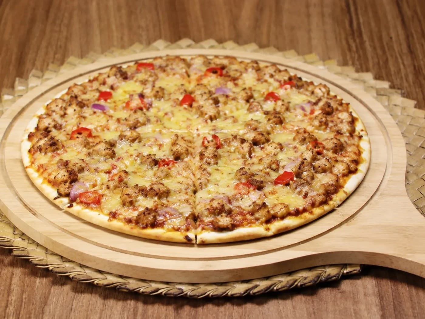 Chicken Sisig Pizza