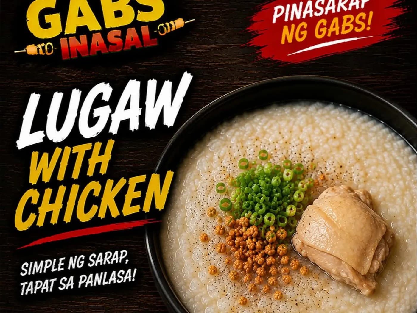 Lugaw with Chicken
