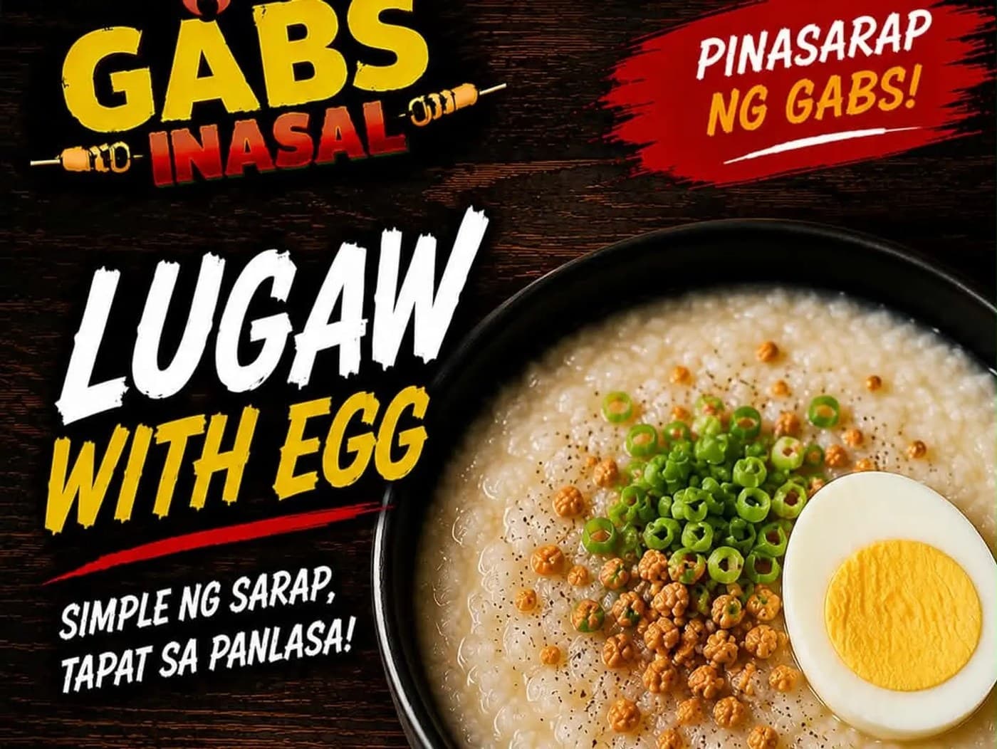 Lugaw with Egg