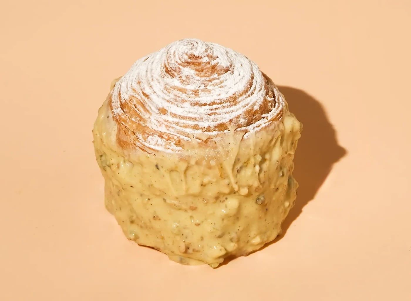 White Chocolate Pistachio Roll