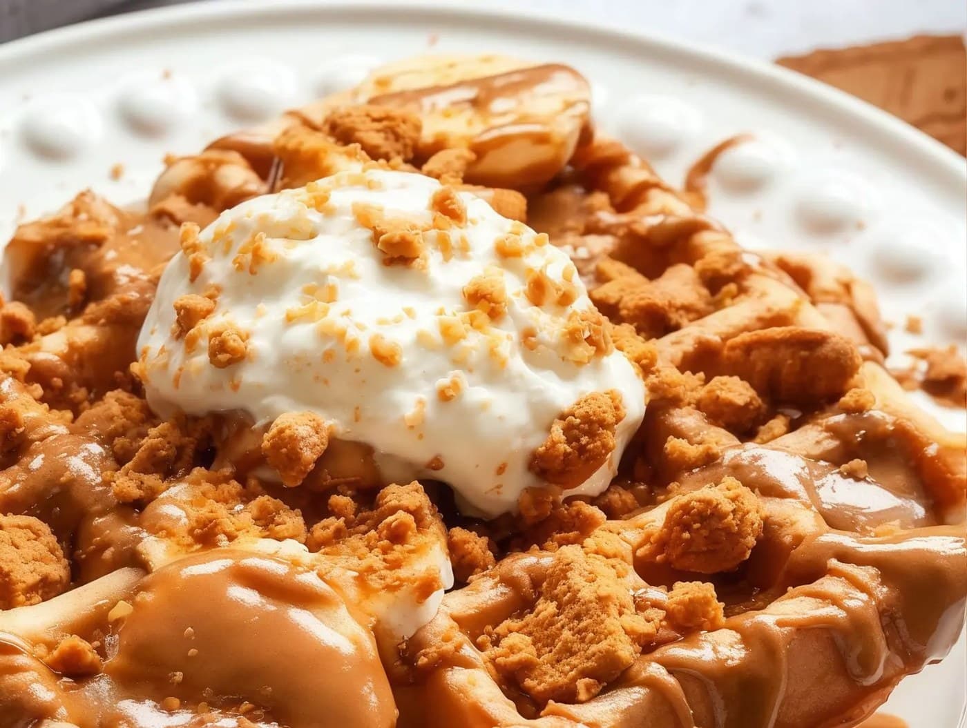 Lotus Biscoff Waffle
