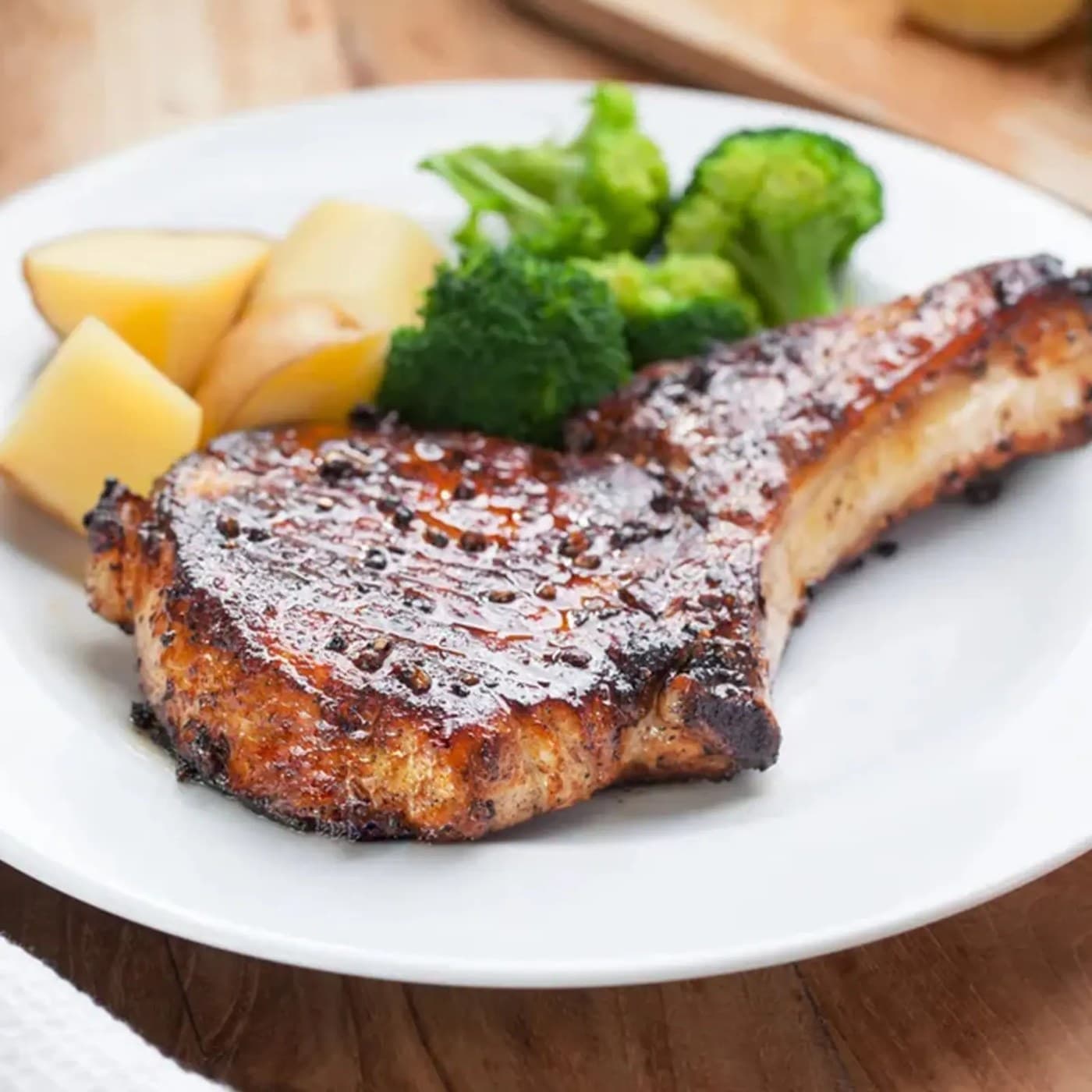 2pcsGrilled Pork Chop