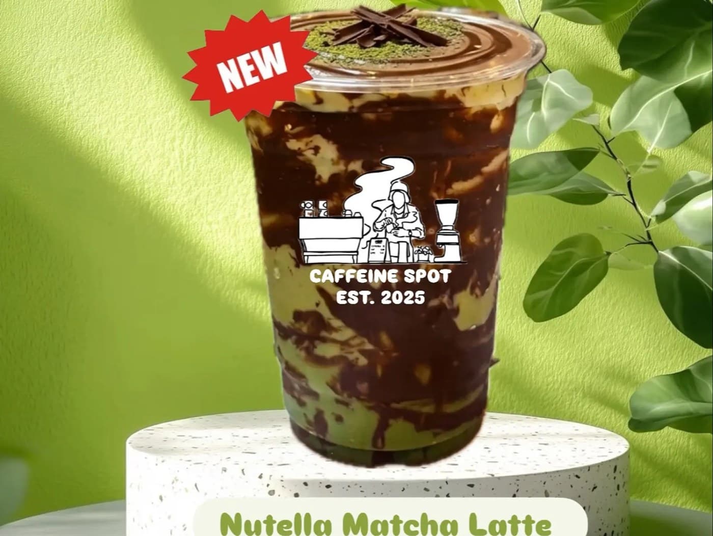 Nutella Matcha Latte
