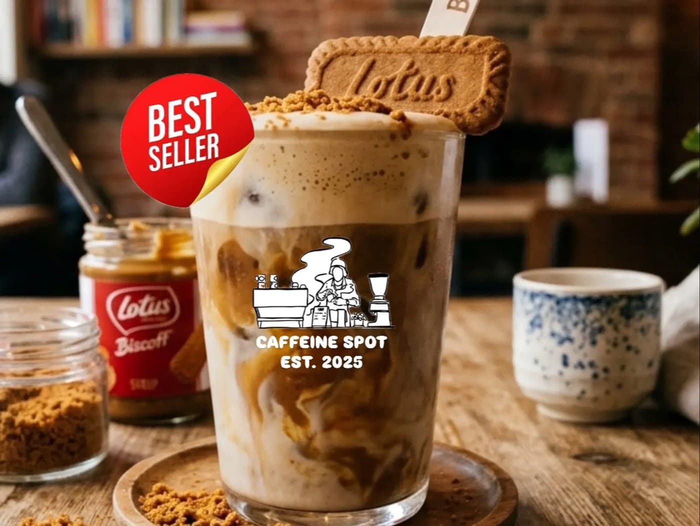 Biscoff Oat Latte