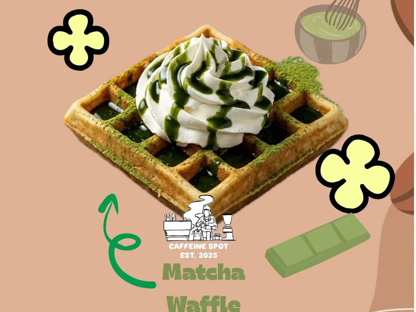 Matcha Waffle