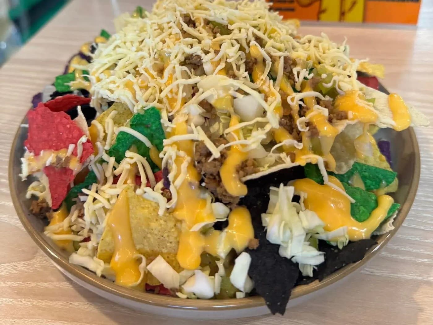 Cheesy Beef Nachos