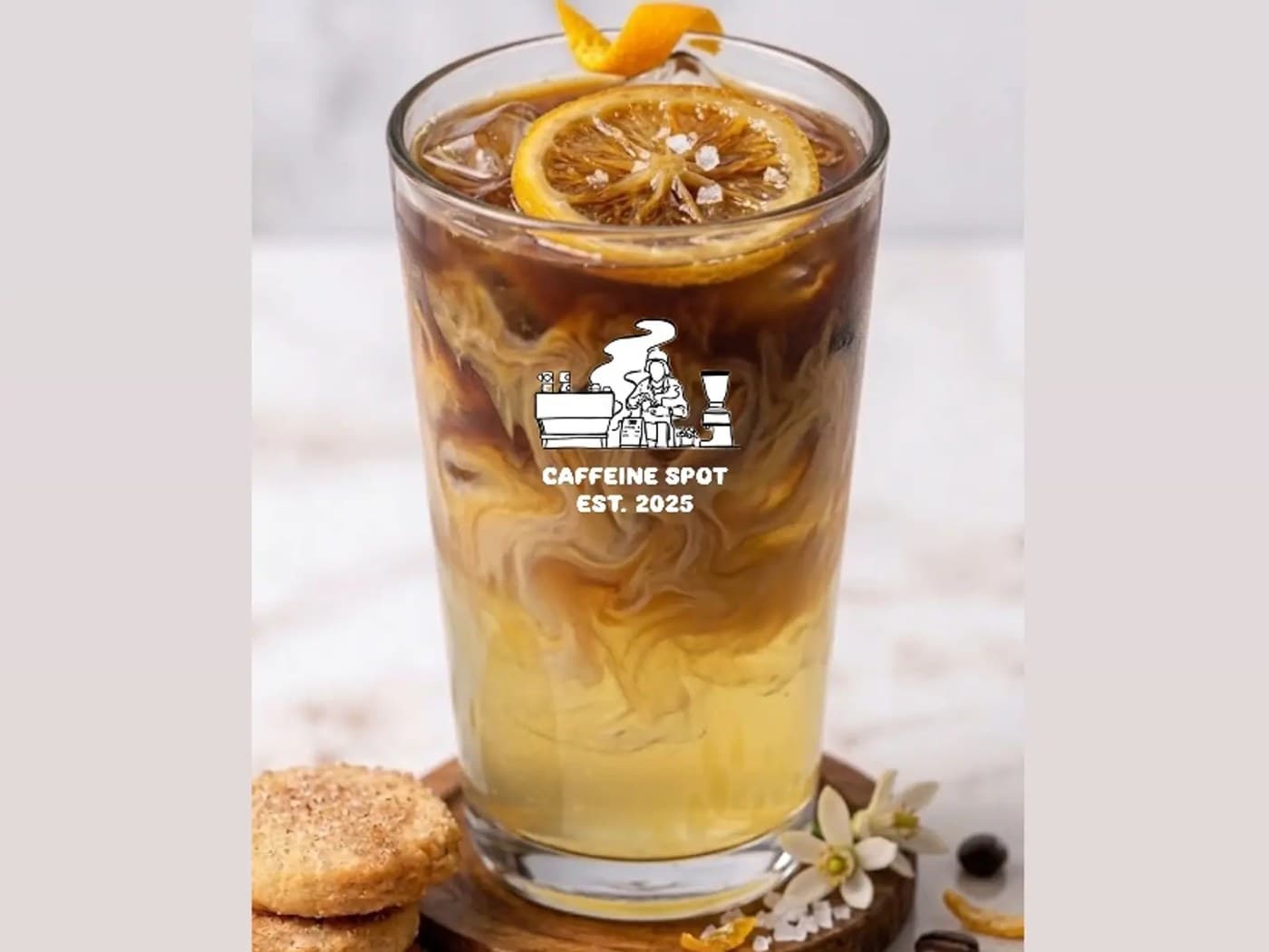 Ice Citrus Americano Coffee