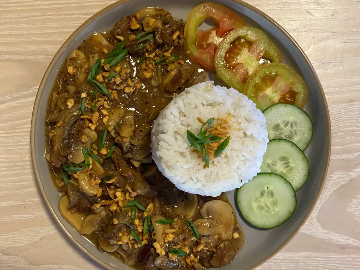 Beef with Mushroom