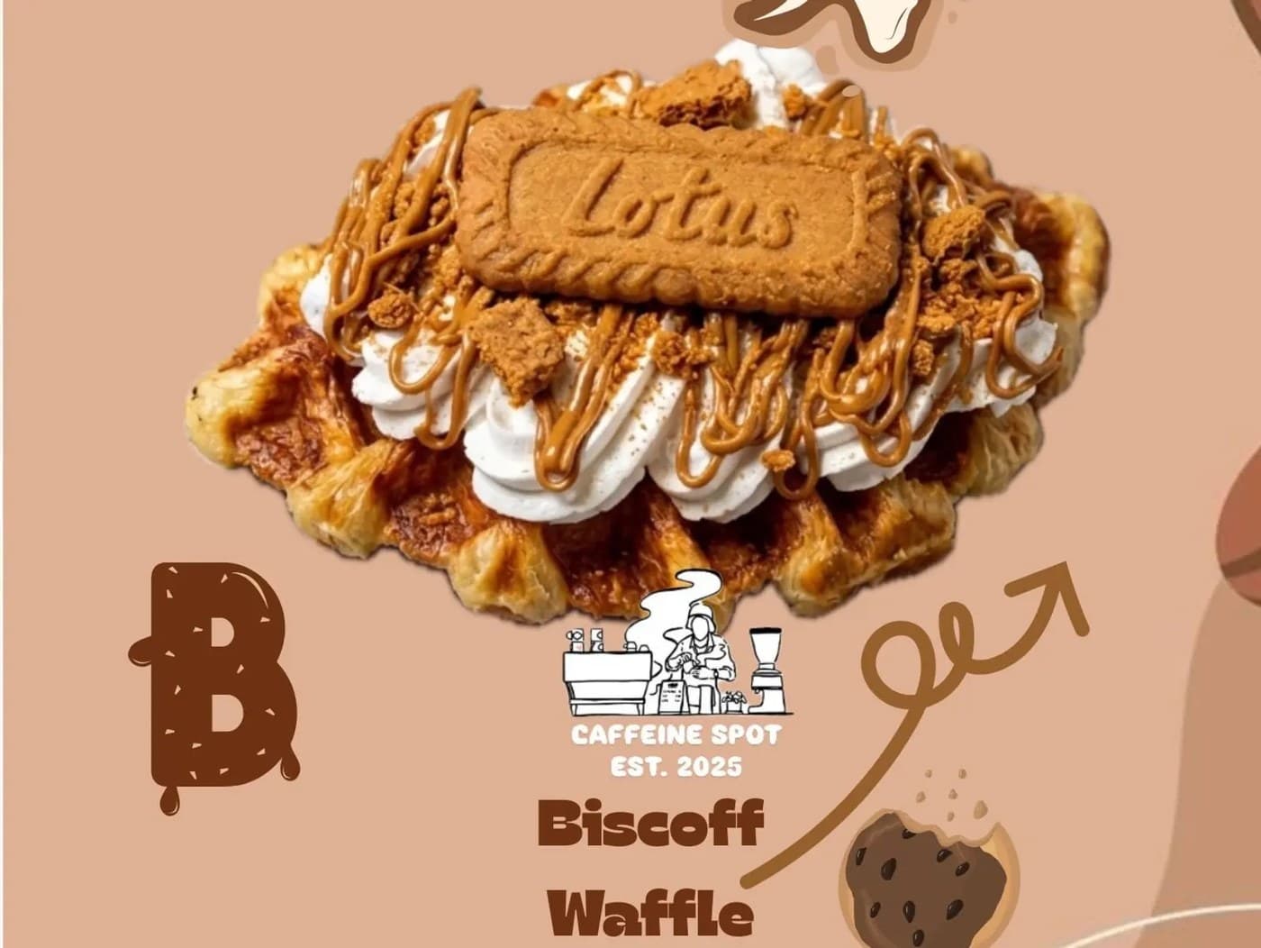 Biscoff Waffle