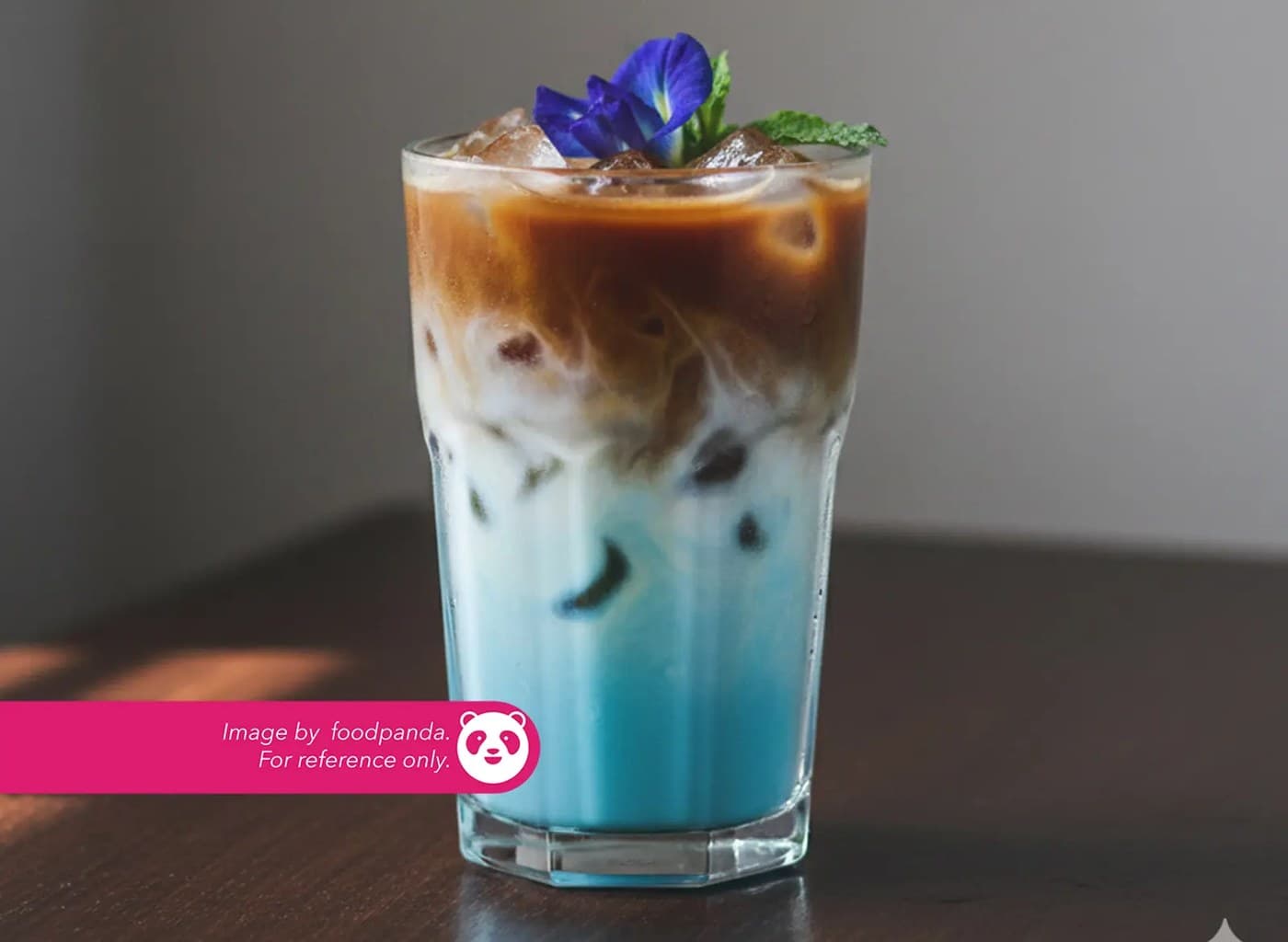 Blue Vanilla Latte