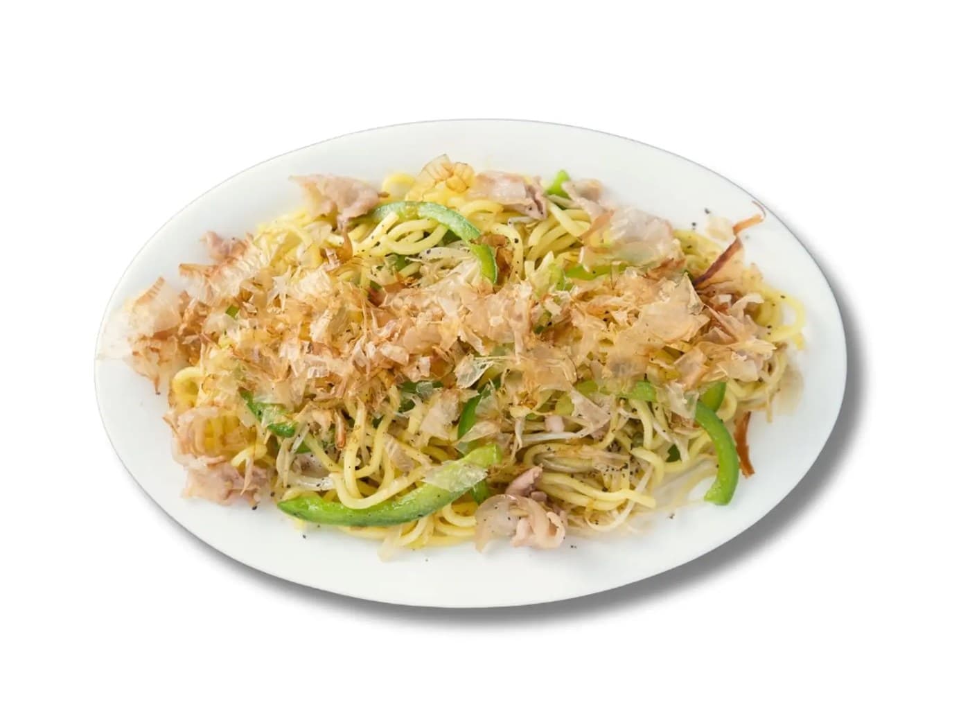 Salt Fried Yakisoba 豚肉の塩焼きそば
