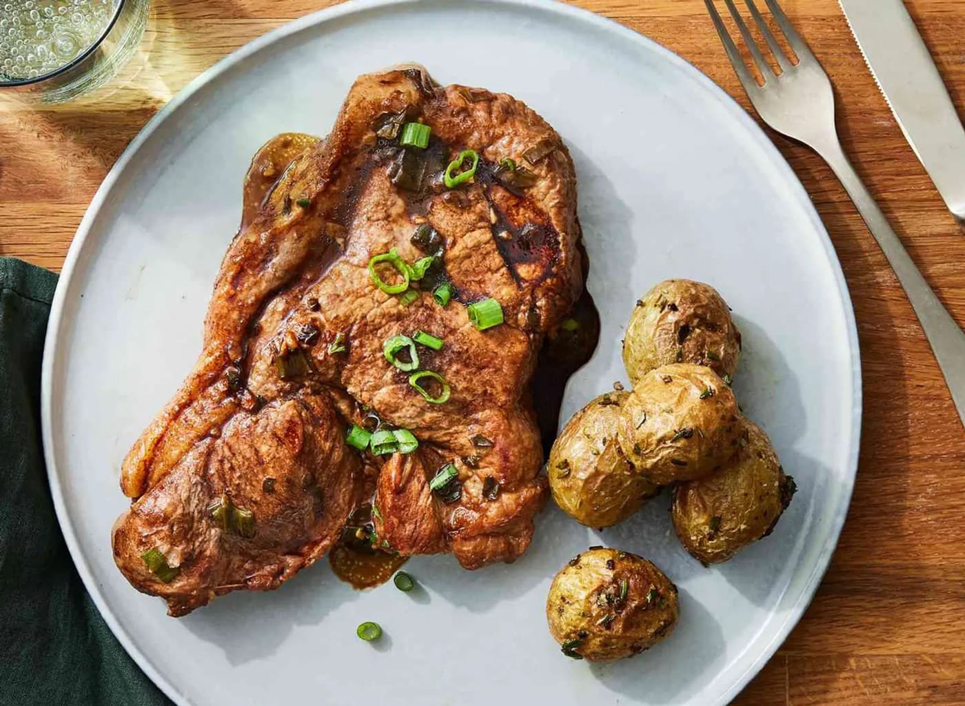 Pork Steak Meal