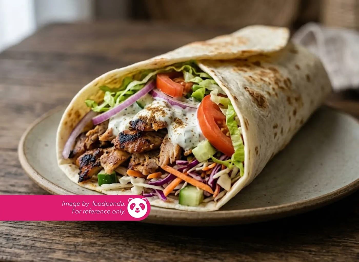 Doner Kebab Chicken And Pork