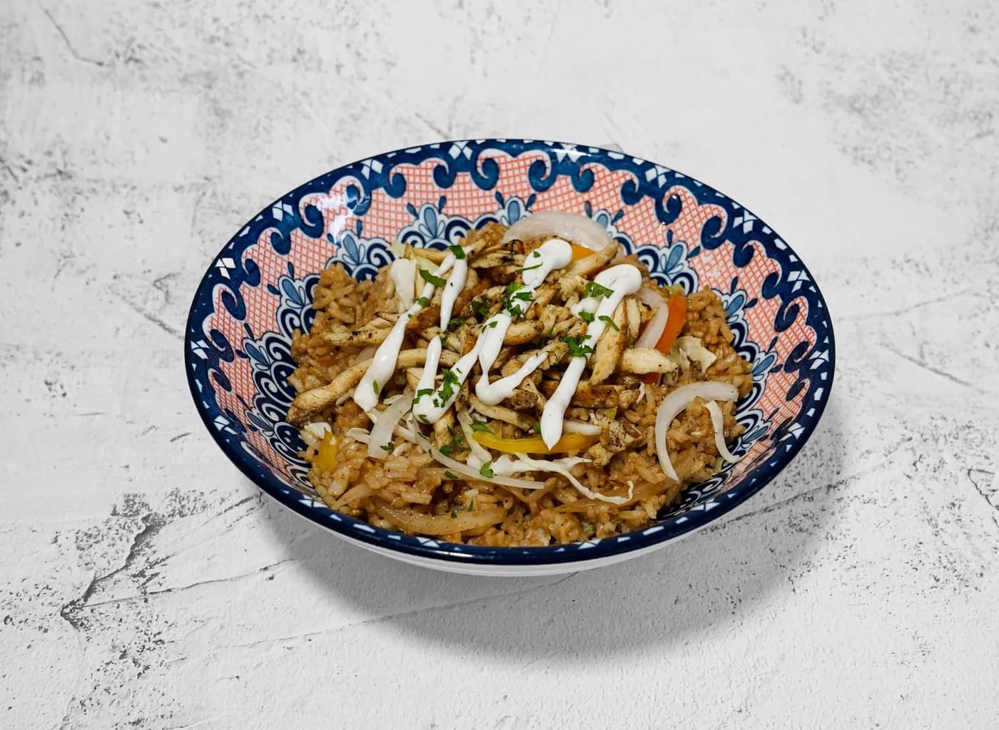 Rice Kebab Chicken