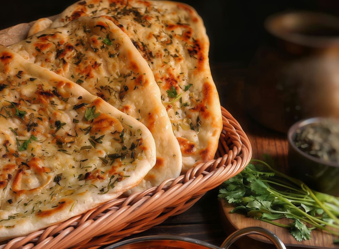 garlic naan