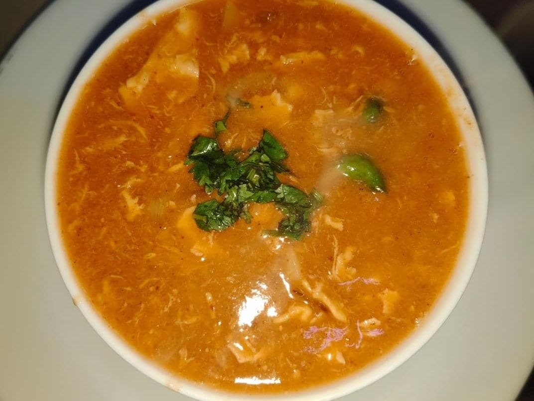 chicken hot and sour soup