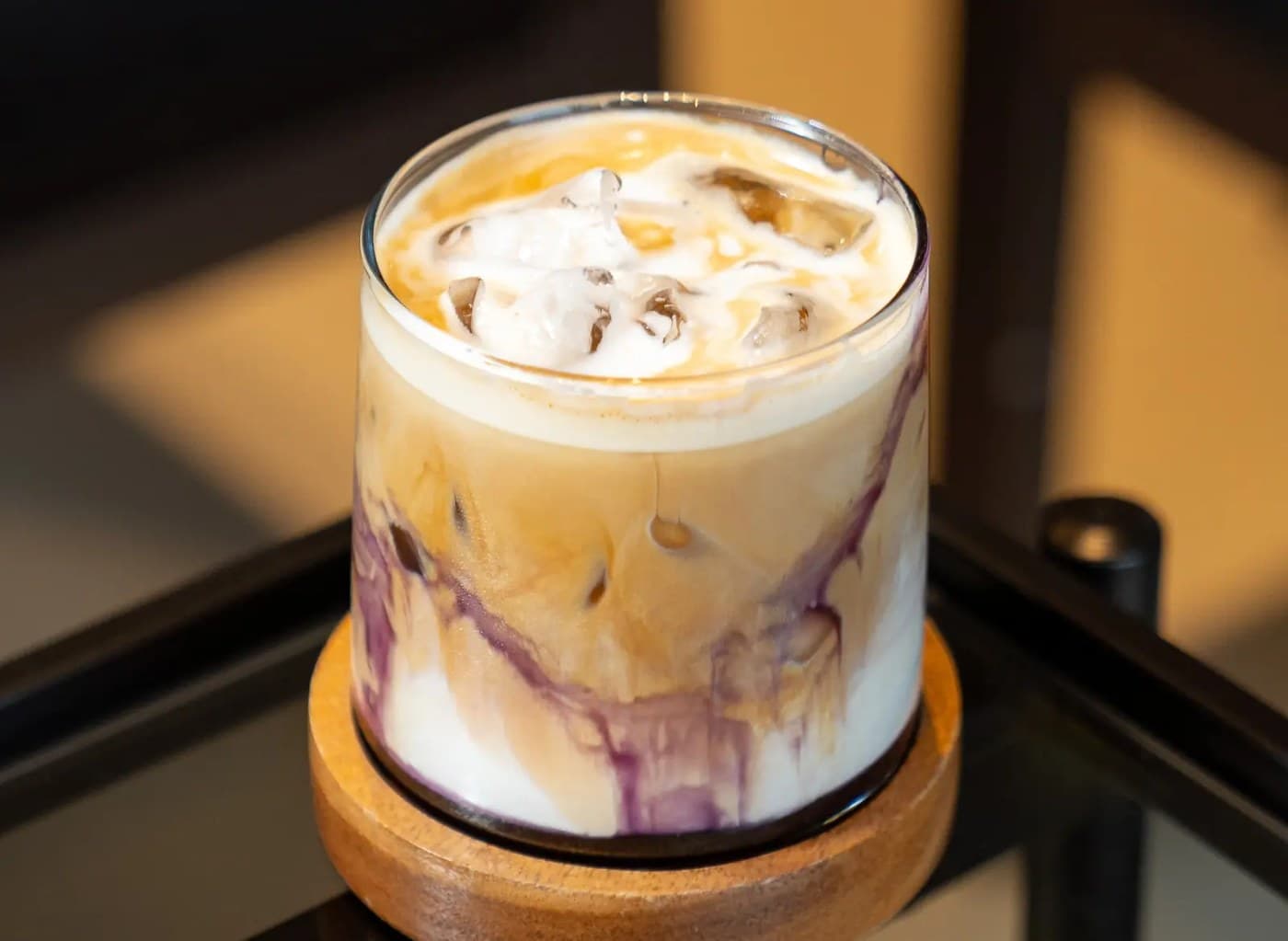 Dirty Ube Latte
