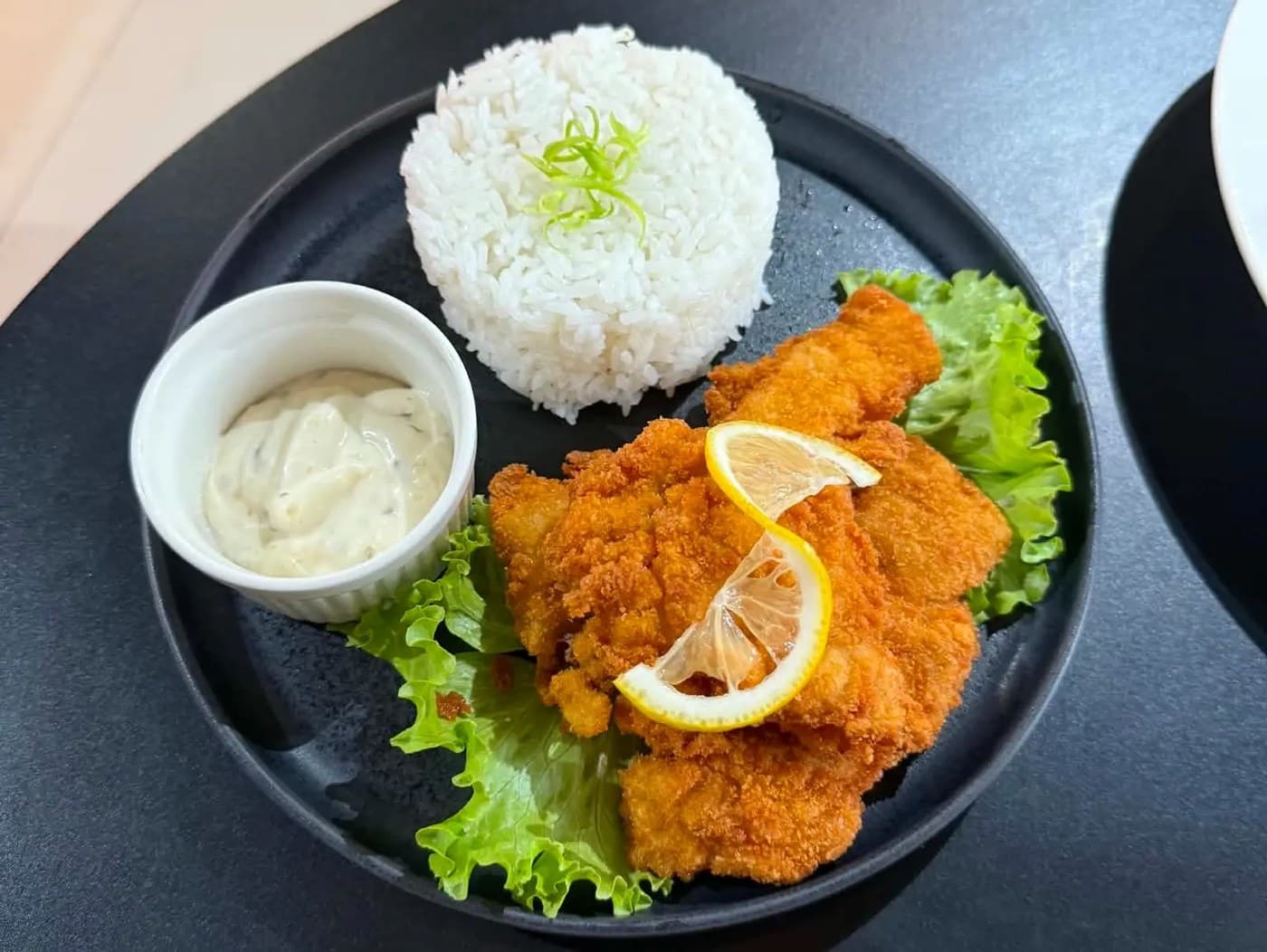 Breaded Fish with Tartar Sauce