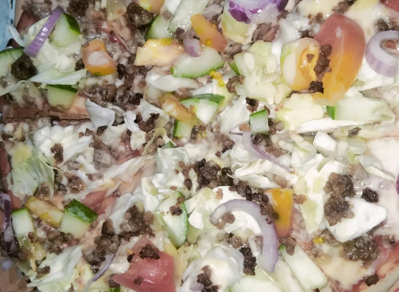 Shawarma Pizza