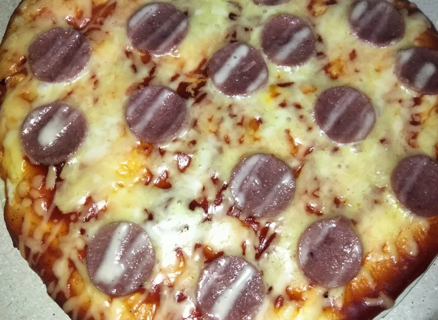 Sausage And Cheese Pizza