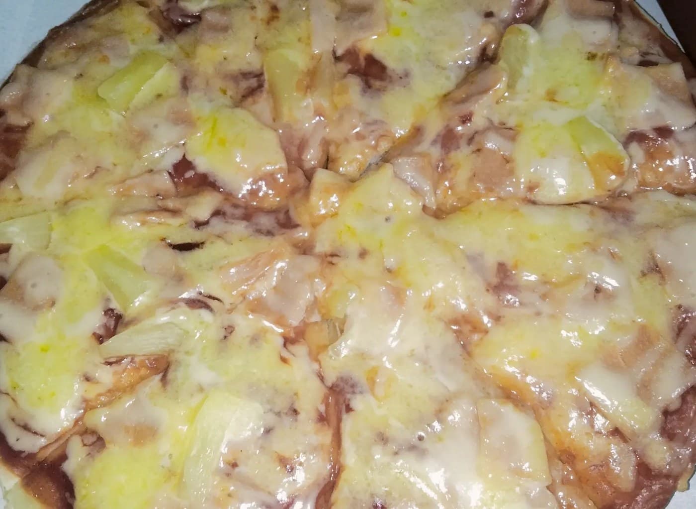 Hawiaan Chicken Ham Pizza