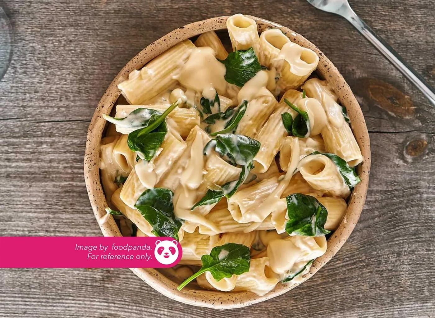 cheesy white penne