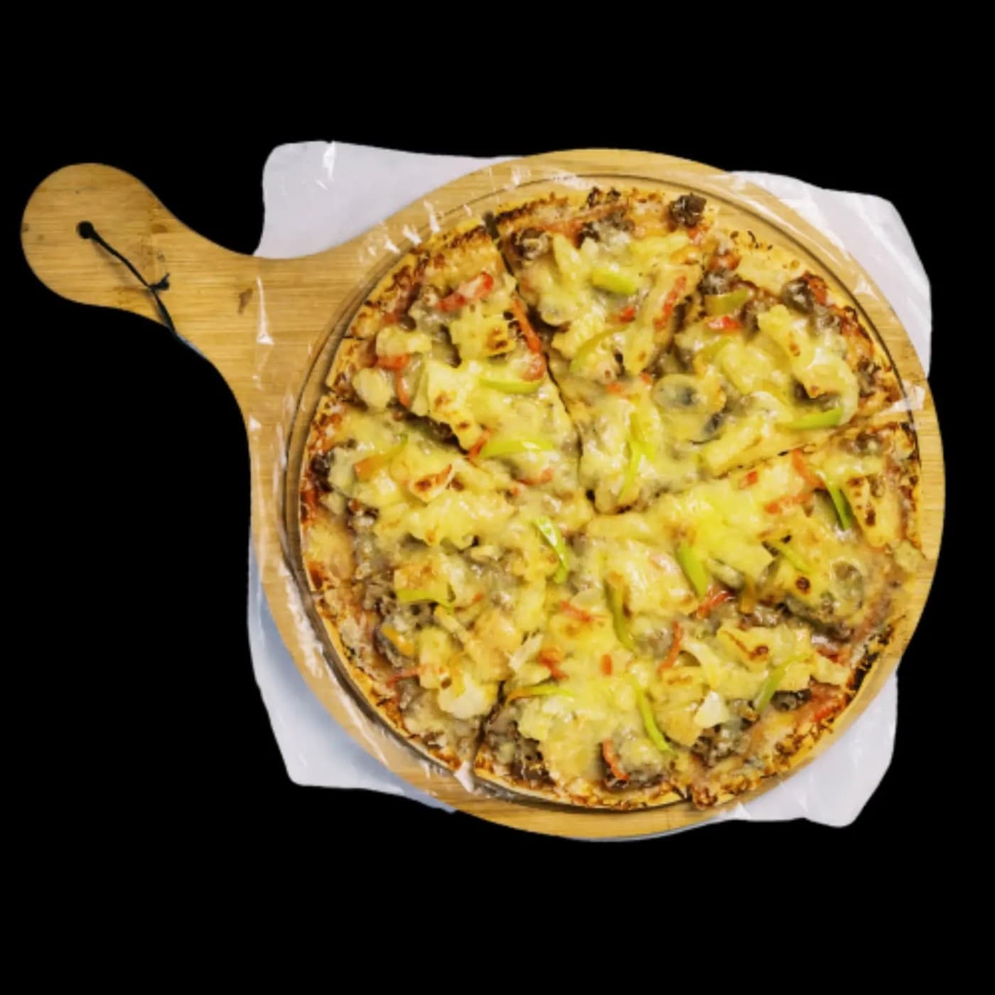 double cheese hawaiian
