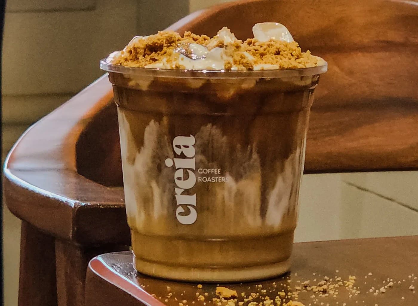 White Choco Biscoff