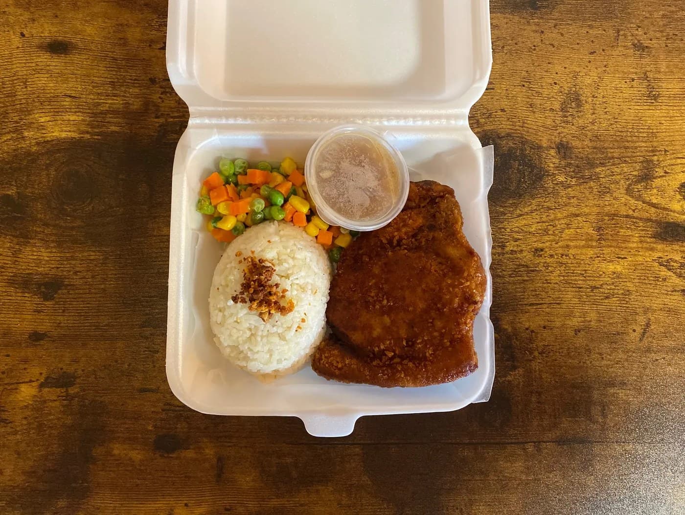 Breaded Pork Chop with Gravy